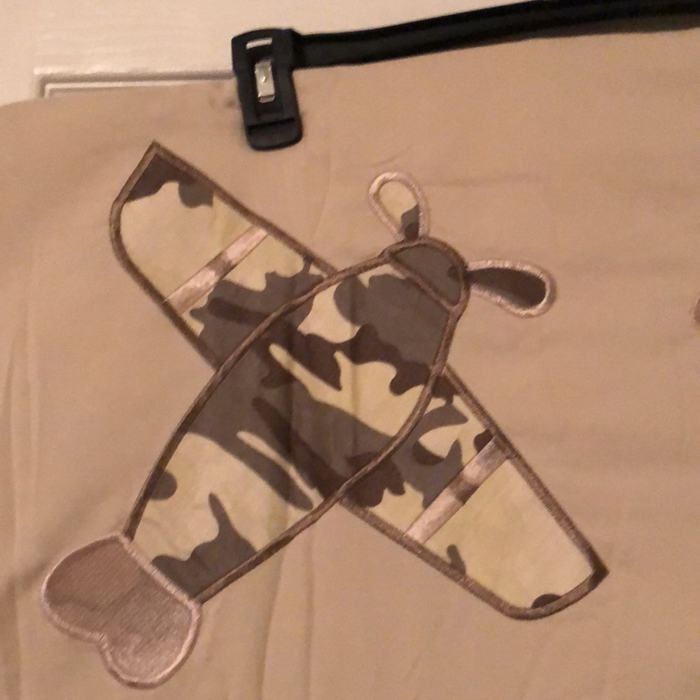 Baby comforter or sleep pad New 44”x37” Military print - Picture 3 of 7
